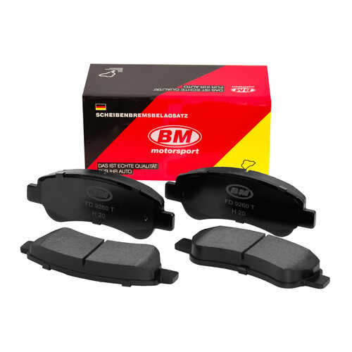 BM-MOTORSPORT (FD9260T) Колодки тормозные дисковые задние, усиленные FD9260T