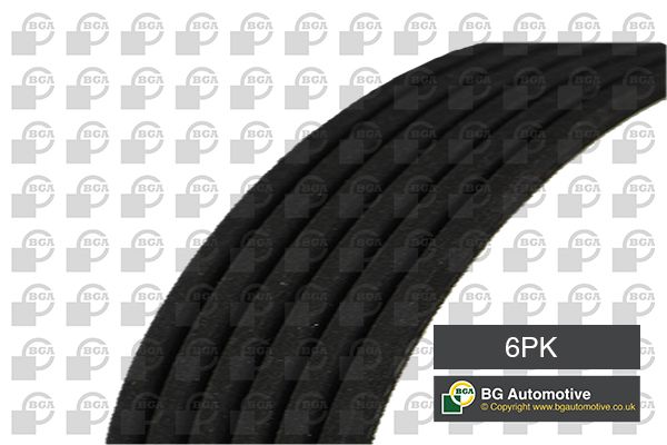 BGA (6PK1705) Ремень поликлиновой BGA