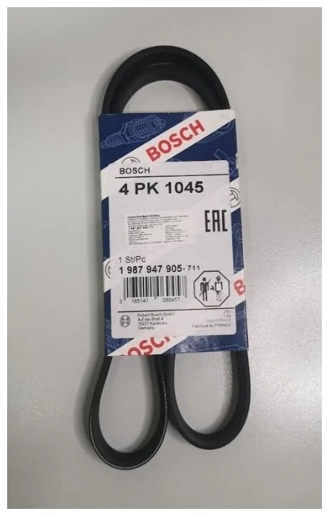BOSCH (1987947905) Ремень поликлиновой 4PK1045
