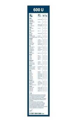 BOSCH (3397004586) Щетка стеклоочистителя