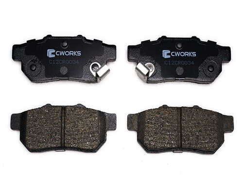 CWORKS (C12CR0034) Тормозные колодки задние (Low Metallic)