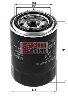 CLEAN FILTERS (DF863A) Фильтр масл.