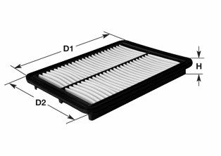 CLEAN FILTERS (MA1308) Фильтр возд.