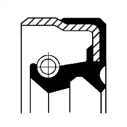 CORTECO (01026325B) Сальник