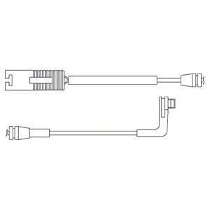 DELPHI (LZ0179) Датчик износа торм. колодок BMW 1(E81)/5(E90) 03- задн. (1 шт.)
