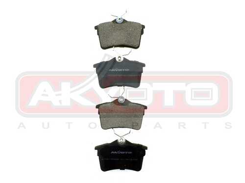 AKYOTO (AKD13202) Колодки тормозные