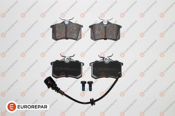 EUROREPAR (1639369780) Колодки тормозные передние