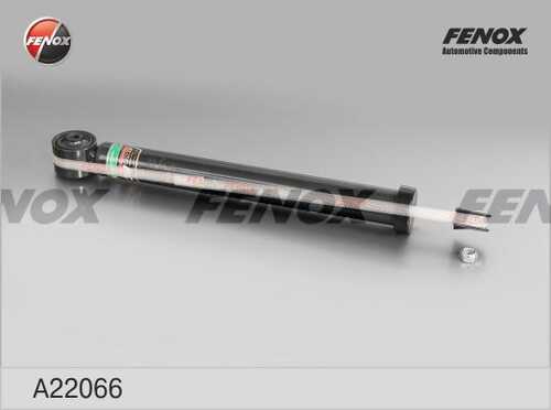 FENOX (A22066) Амортизатор VW POLO 02-/SKODA FABIA(6Y2) 00-05/05 зад.газ.