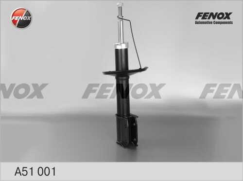 FENOX (A51001) Амортизатор RENAULT LOGAN 04- пер.газ.
