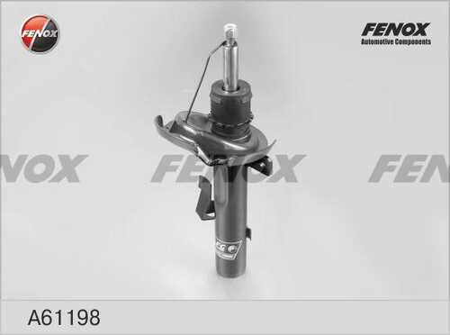 FENOX (A61198) Амортизатор FORD FOCUS II 04- пер.лев.газ. 1.4/1.6