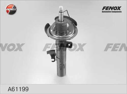 FENOX (A61199) Амортизатор FORD FOCUS II 04- пер.прав.газ. 1.4/1.6