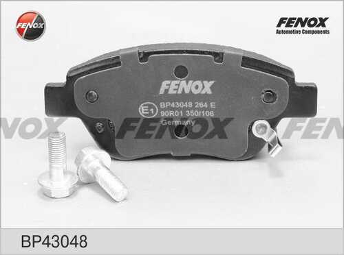FENOX (BP43048) Колодки тормозные OPEL CORSA D 06> передние