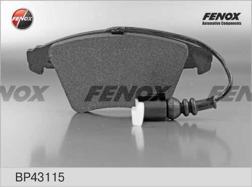 FENOX (BP43115) Колодки тормозные дисковые