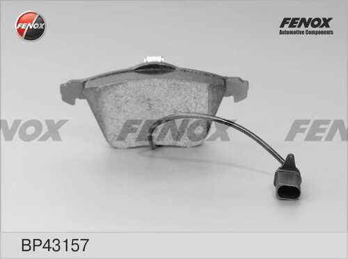 FENOX (BP43157) Колодки тормозные AUDI A4/A6/A8 2.0-6.0 03- передние