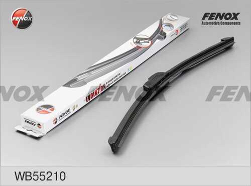 FENOX (WB55210) Щётка с/о 550мм 22\ Универсальная бескаркасная
