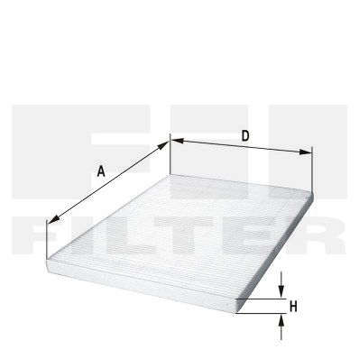 FIL FILTER (HC71472) Фильтр салонный HYUNDAI SOLARIS/TUCSON Kia Sportage KIA RIO3 FIL FILTER HC7147-2