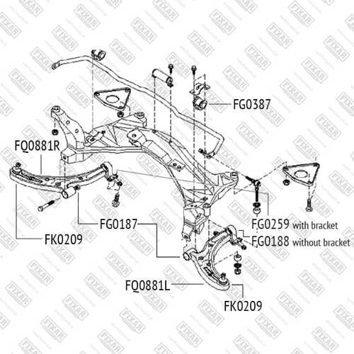 FIXAR (FK0209) Опора шаровая NISSAN ALMERA/PRIMERA нижн.лев/прав.