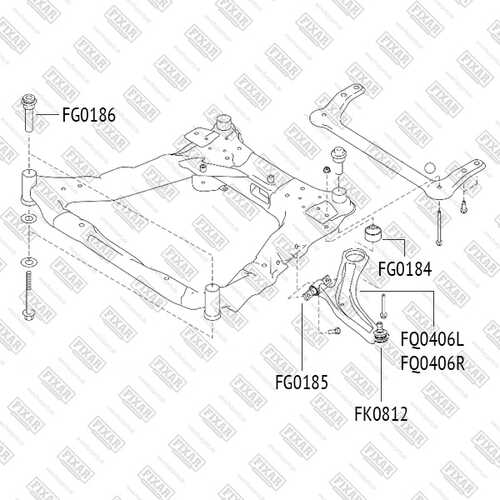 FIXAR (FQ0406R) Рычаг NISSAN X-TRAIL/QASHQAI 07- пер.подв.прав.