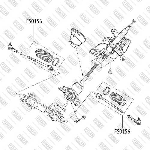 FIXAR (FS0156) Тяга рулевая RENAULT CLIO/SYMBOL 98- лев./прав.