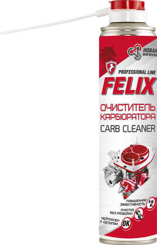 FELIX (411040013) Очиститель карбюратора FELIX, 400 мл (аэрозоль)