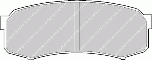 FERODO (FDB1021) Колодки задние TOYOTA/LEXUS/MITSUBISHI FERODO FDB1021