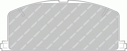 FERODO (FDB308) Колодки тормозные дисковые Toyota Ferodo