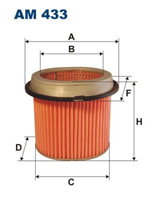 FILTRON (AM433) Фильтр воздушный