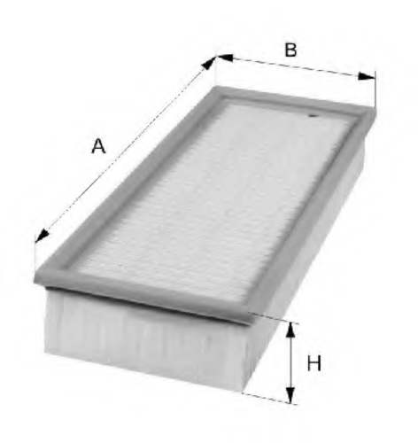 FILTRON (AP0711) Фильтр воздушный KIA/MAZDA PRIDE/DEMIO 90-