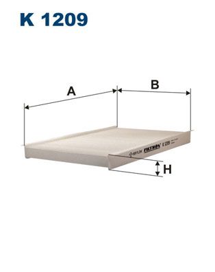 FILTRON (K1209) Фильтр салонный FILTRON K1209