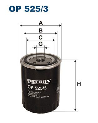 FILTRON (OP5253) Фильтр масляный