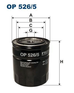 FILTRON (OP5265) Фильтр масляный FILTRON OP526/5