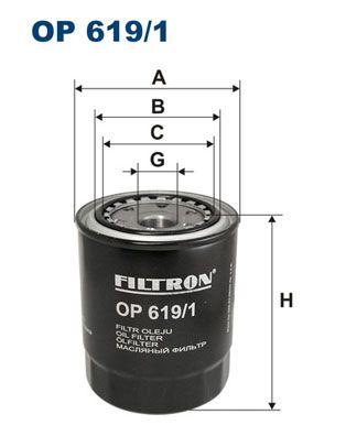 FILTRON (OP6191) Фильтр масляный