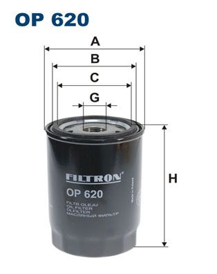 FILTRON (OP620) Фильтр масляный