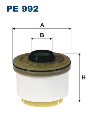 FILTRON (PE992) Фильтр топливный TOYOTA IS/HILUX 05-