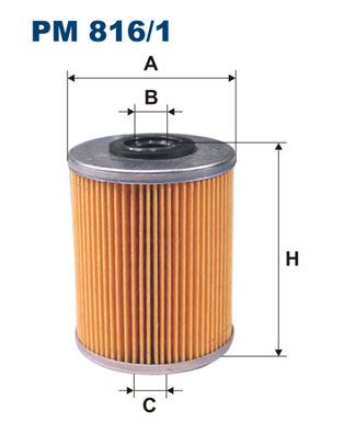 FILTRON (PM8161) Фильтр топливный RENAULT MEGANE/SCENIC 02- 1.9 DIESEL