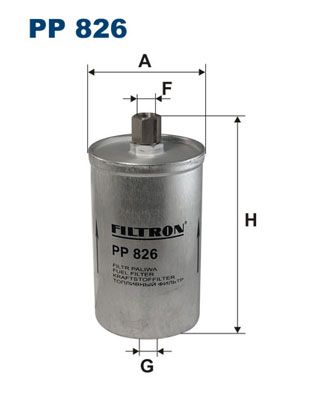 FILTRON (PP826) Фильтр топливный