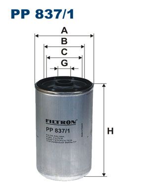 FILTRON (PP8371) Фильтр топливный