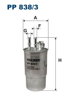 FILTRON (PP8383) Фильтр топливный