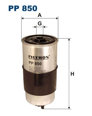 FILTRON (PP850) Фильтр топливный FILTRON PP850