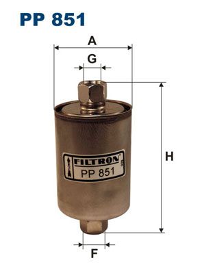 FILTRON (PP851) Фильтр топливный