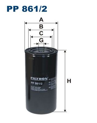 FILTRON (PP8612) Фильтр топливный