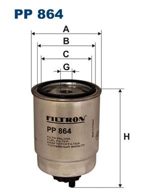 FILTRON (PP864) Фильтр топливный
