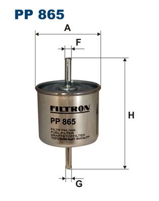 FILTRON (PP865) Фильтр топливный