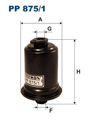 FILTRON (PP8751) Фильтр топливный