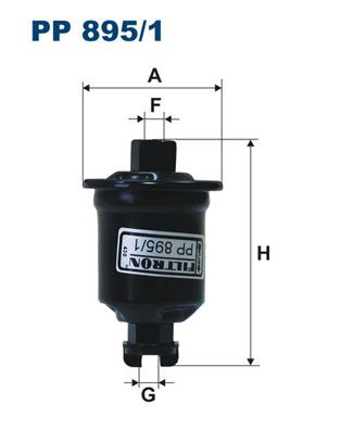 FILTRON (PP8951) Фильтр топливный