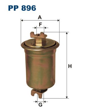 FILTRON (PP896) Фильтр топливный
