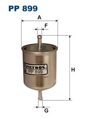 FILTRON (PP899) Фильтр топливный