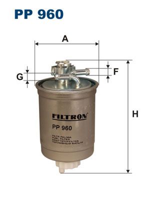 FILTRON (PP960) Фильтр топливный