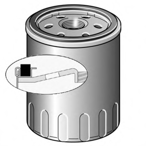 FRAM (PH4681) Фильтр масл.MERCEDES 200-300 W201,124