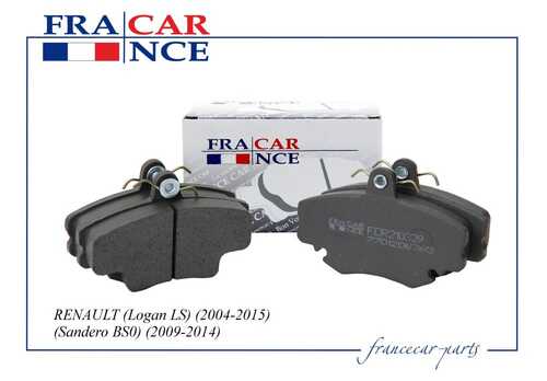 FRANCECAR (FCR210329) Колодка дискового тормоза